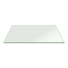 48 X96 Rectangle Glass Table Top 3 4