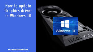 Driver updates for windows 10, along with many devices, such as network adapters, monitors, printers, and video cards, are automatically downloaded and installed through you probably already have the most recent drivers, but if you'd like to manually update or reinstall a driver, here's how How To Upgrade Graphics Driver In Windows 10
