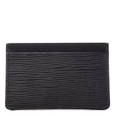 A big choice of sizes. Louis Vuitton Epi Card Holder Black 578842 Fashionphile