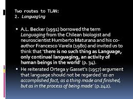 Luego de trasladarse a chile, en 1970, acuñó el concepto «autopoiesis«, junto a su colega, francisco varela. Li Wei Multicompetence Translanguaging And Mobile Selfdirected Learning