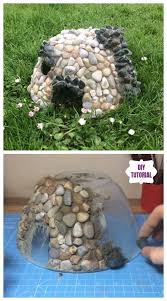 Diy Miniatur Steinmarchenhaus Tutorial Video Miniature Plantsforfairygarden Steinfee Tuto G Fairy Garden Diy Miniature Fairy Gardens Fairy Garden Designs