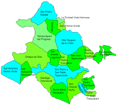 File Teposcolula Municipalities Svg Wikipedia