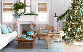 Living and dining rooms, bedrooms, a foyer, as well as a porch. 20 Lively Beach Themed Christmas Decoration Ideas Lovetoknow