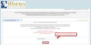 Contact terms of use privacy policy. Winona National Bank Online Banking Login Cc Bank