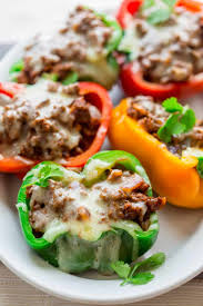 I was out running errands so i rang up a friend to join me at la cazona mexican grill for an early lunch. Low Carb Mexican Stuffed Peppers Healthy Seasonal Recipes