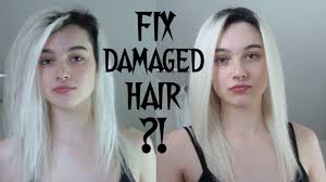 Panthenol and mucopolysaccharides combine to penetrate the cortex to strengthen and increase fullness. Trying To Fix Damaged Hair Aphogee 2 Step Treatment First Impression Youtube