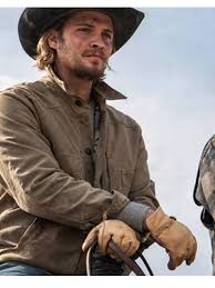 He is playing the role since season one of the drama series, which first premiered in 2018. Yellowstone Kayce Dutton Leather Jacket Jacketsjunction