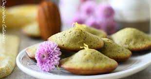 Madeleines Au The Matcha Et Citron Le Blog Cuisine De Samar Recette Blog Cuisine Recette Facile Recette Facile Et Rapide