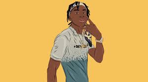 ❤ get the best lil peep wallpapers on wallpaperset. Lil Tjay Cartoon Wallpapers Wallpaper Cave
