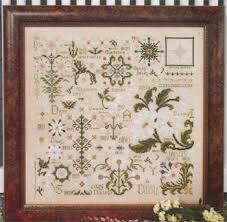 Both models stitched on 28 ct. Cross Stitch Corner Rosewood Manor Designs Dreaming Of Daisies
