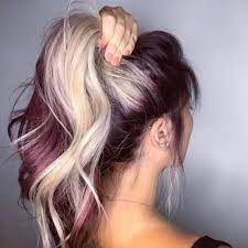 Consider dyeing your hair a color you never thought you would. Be Out Of The Ordinary Try These 50 Two Tone Hair Ideas Hair Motive