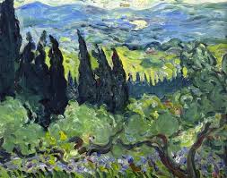 Landscape photography in italy is the dream of every photographer. Italian Landscape Cypresses 1902 Louis Valtat Wikiart Org