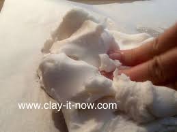 Cold Porcelain Without Glue It S Better Than Saltdough Homemade Clay Cold Porcelain Homemade Clay Recipe