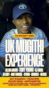 Tonny Young.🇰🇪 #mugithi Live at Escape Venue Northampton