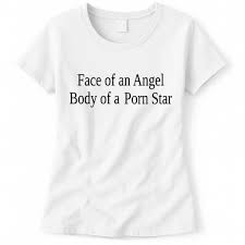 Cherrykitten Face Of An Angel Body Of A Porn Star Womens T-Shirt |  TeeShirtPalace