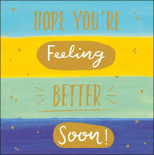 Hope you re feeling better. Hope You Re Feeling Better Soon Card Daisy Park