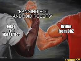 Banging Hot Android Robots From From Dbz Mass Effect