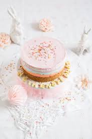 Regenbogen Joghurt Tortchen Lisbeths Rezept Joghurttorte Urlaub Kuchen Osterkuchen