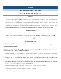 Customized samples based on the most contacted sales and marketing manager resumes from over 100 million resumes on file. Digital Marketing Manager Resume Samples Template Guide Digital Marketing Manager Manager Resume Digital Marketing