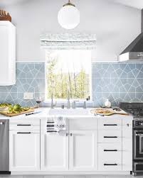 Orlando Soria Blue Kitchen Renovation Before And After Blue Backsplash Kitchen Kitchen Design Small Kitchen Inspiration Design
