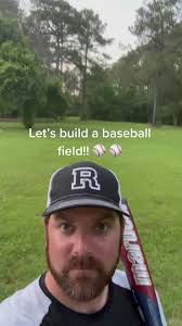 Backyard Baseball Field DIY Project