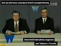 Możliwe, że trzeba będzie pokazać zaświadczenie lub paszport covidowy. Jest Juz Pierwszy Zwyciezca Loterii Szczepionkowej Samochod Hybrydowy Wygrywa Pan Tadeusz Z Torunia Rydzyk Paczaizm Pl