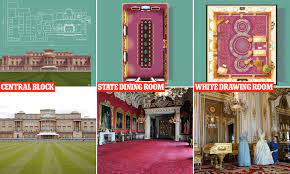 The largest and most formal reception at buckingham palace takes place every november, when the queen entertains members of the foreign diplomatic corps. Architects Design Detailed Floor Plans Of Buckingham Palace To Offer Look Inside Queen S Home Daily Mail Online