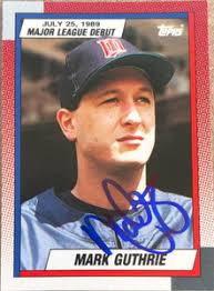 Scott Scudder Autographed 1990 Topps Major League Debut 1989 #113