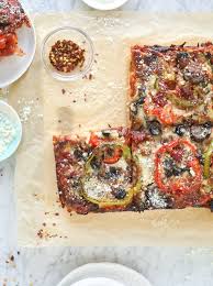Add 2 teaspoons olive oil, salt, and bread flour. Detroit Style Pizza Veggie Surpreme Detroit Style Pizza Recipe Recipes Homemade Meatloaf Food