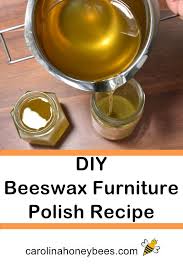 Easy Beeswax Furniture Polish Recipe Beeswax Furniture Polish Diy Furniture Polish Furniture Polish