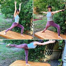 Warrior 1 Warrior 2 Warrior 3 Variations On A Theme Learn The Foundation Of Warrior 1 In Tomorrow S Yoga Class Sun Salut Yoga Girl Yoga Poses Yoga Class