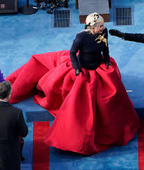 I just like how the screen behind her turned out. These 2021 Inauguration Looks Made America Stylish Again In 2021 Lady Gaga Outfits Fashion Professional Outfits