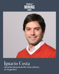 Forbes Argentina lo ha seleccionado con un referente de la minería