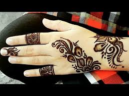 Among various tattoo designs tribal tattoos always take up important position. Arabic Henna Tattoo For Back Hand Mehndi Design For Beginners Mehndi Designs Youtube