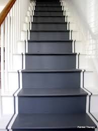 Painted Therapy Painting Your Stairs House Stairs Painted Stairs Painted Staircases