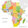 Africa political map from www.africaguide.com