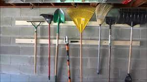 Easy to mount and absolutely eye catching, they serve as wall art that functions as hangers for anything from your gardening hat to your rake or. Diy 2x4s To Hang Your Tools Garage Organization Youtube