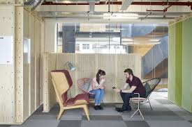 Google S King S Cross Office Modular Meeting Rooms And Bowie Inspired Breakout Spaces Design Week