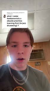 Replying to @Lord quas peasant jazzdrums 101 #jazz #jazztok #practice  #advice #fyp #beginner #jazzdrums #drums #tips #swing #learnjazz