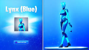 Here's a full list of all fortnite skins and other cosmetics including dances/emotes, pickaxes, gliders, wraps and more. How To Get Blue Lynx Skin In Fortnite New Fortnite Free Skin Rewards Youtube