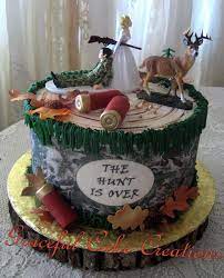 Red, gray available groom's hair (+us$7.00): Hunting Themed Grooms Cake Grooms Cake Tables Hunting Wedding Cake Country Wedding Cakes
