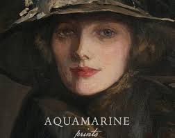 Antique Woman Painting, Vintage Woman Portrait Print, Classic Portrait,  Vintage Wall Art, Vintage Gift for Her, INSTANT DOWNLOAD