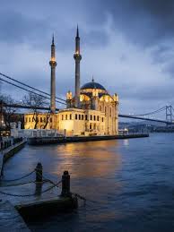 Ortaköy, now a central district of i̇stanbul, was once a fishing village situated well beyond the city walls. Exterior Of Ortakoy Mosque And Bosphorus Bridge At Night Ortakoy Istanbul Turkey Photographic Print Ben Pipe Art Com