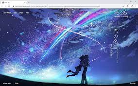 There are places for mobile wallpapers. Your Name Wallpapers Hd Kimi No Na Wa New Tab Chrome Web Store