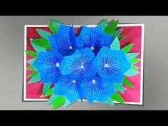 Place the folded flower stack inside of the opened card as shown. 56 Cards Pop Up Flowers Ideas In 2021 Pop Up Flowers Pop Up Cards Cards