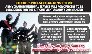 Army Promotions Army Brings In New Policy Age Wont Be