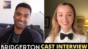 Good, (and, ahem, you're welcome). Bridgerton Interview Phoebe Dynevor And Rege Jean Page Youtube