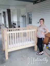 Baby cribs is one of the most important baby furniture for parents to be. Diy Crib Diystinctly Made