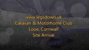 looe caravan and motorhome club site