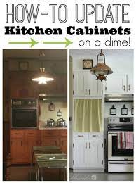 How To Update Kitchen Cabinet Doors On A Dime My Blessed Life Update Kitchen Cabinets Updated Kitchen Cheap Cabinet Doors